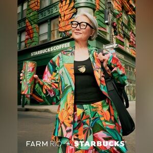 Farm Rio + Starbucks Banana Leaves